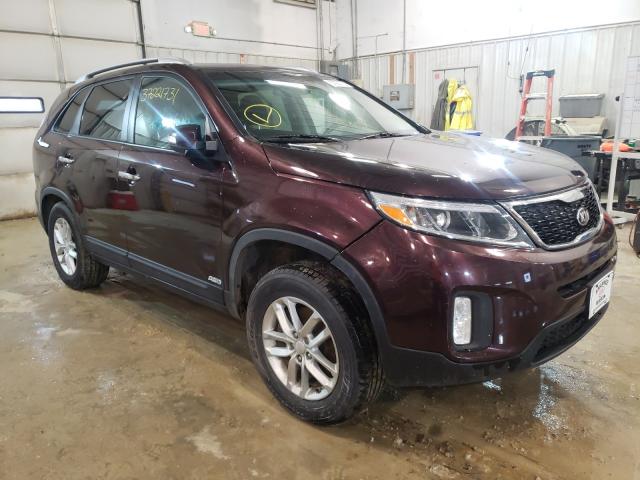 KIA SORENTO LX 2014 5xyktda75eg534745