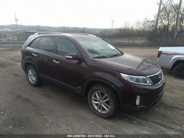 KIA SORENTO 2014 5xyktda75eg547902