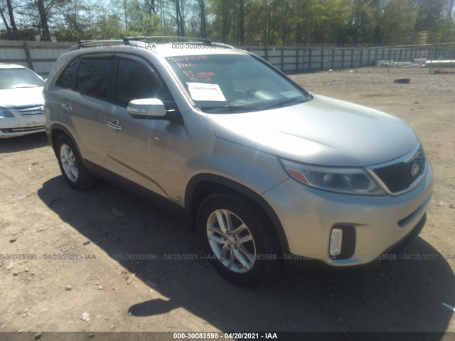 KIA SORENTO 2014 5xyktda76eg446156