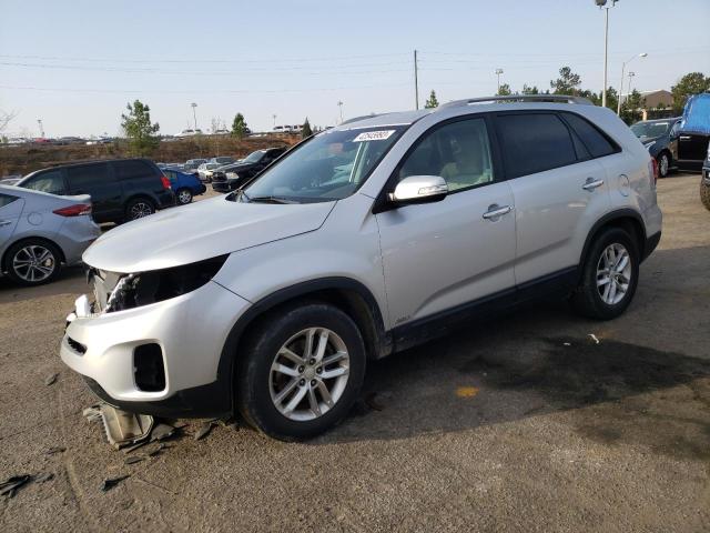 KIA SORENTO LX 2015 5xyktda76fg606828