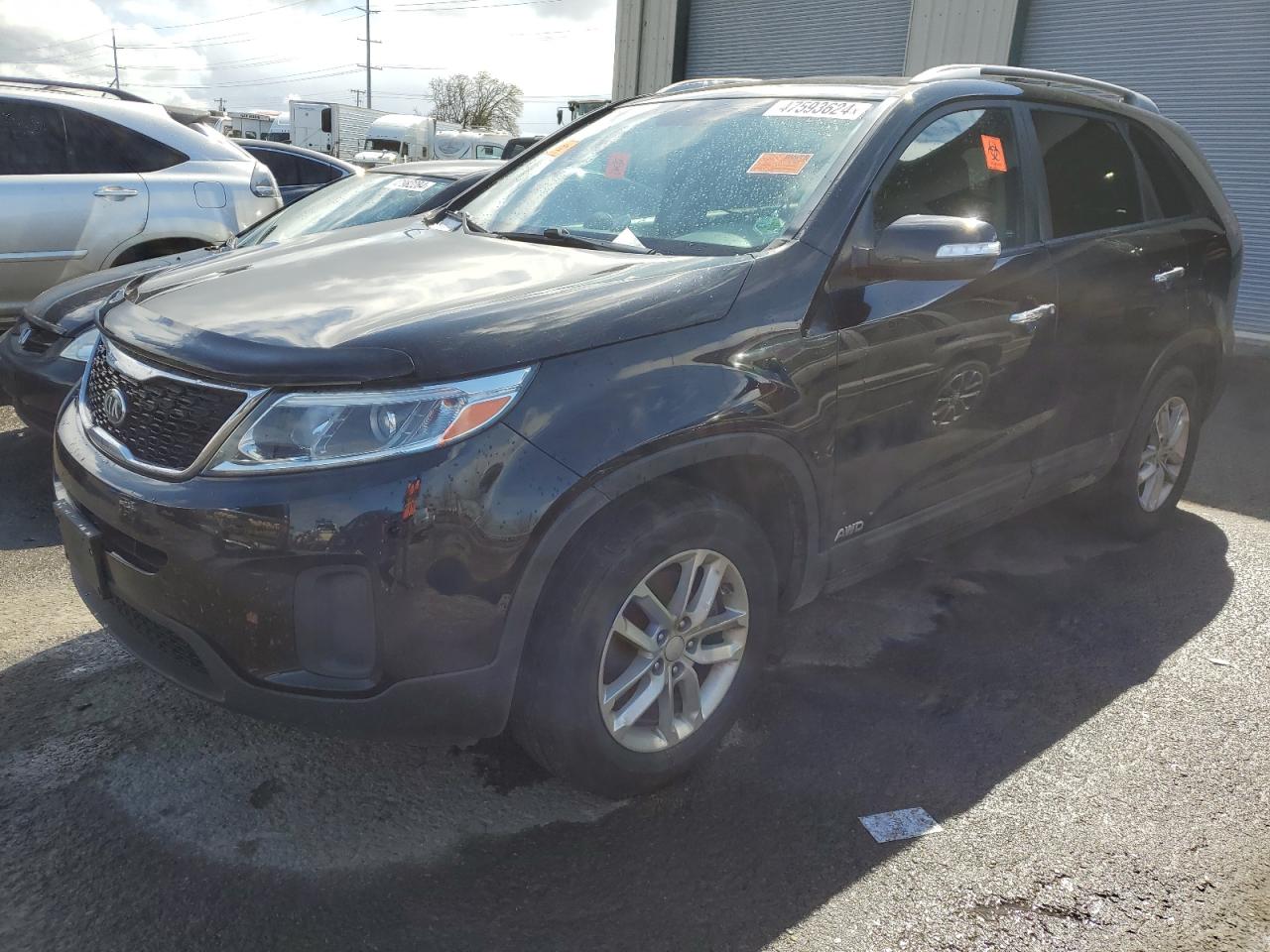 KIA SORENTO 2015 5xyktda76fg627520