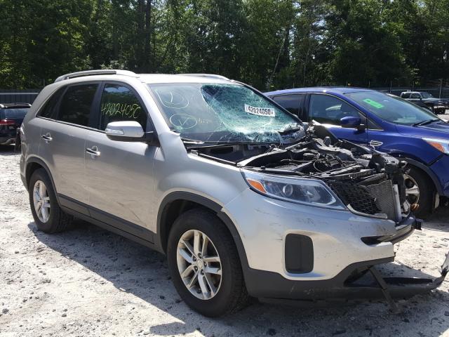 KIA SORENTO LX 2014 5xyktda77eg440124