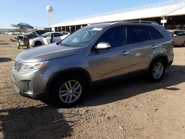 KIA SORENTO LX 2014 5xyktda77eg461815