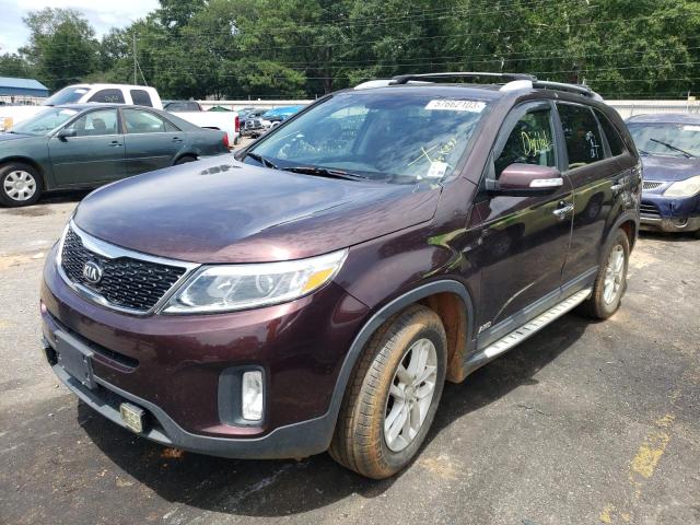 KIA SORENTO LX 2014 5xyktda77eg497696