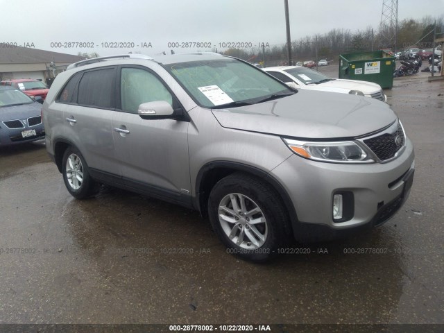 KIA SORENTO 2014 5xyktda77eg537341