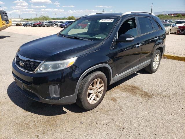 KIA SORENTO LX 2015 5xyktda77fg607230