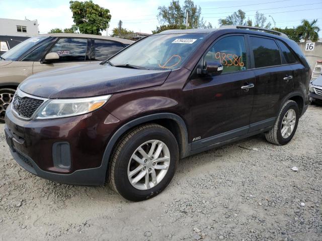 KIA SORENTO LX 2015 5xyktda78fg591216