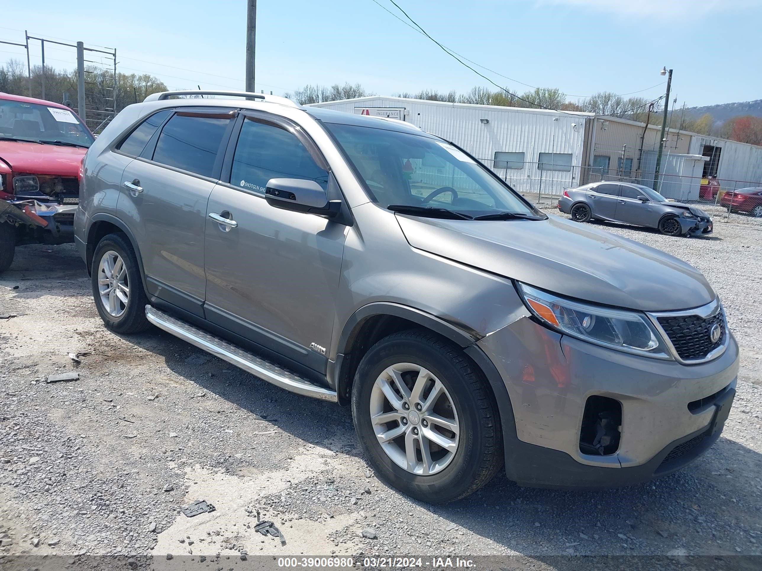 KIA SORENTO 2015 5xyktda78fg644030