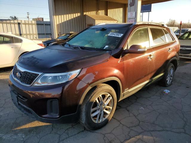 KIA SORENTO LX 2015 5xyktda78fg659482