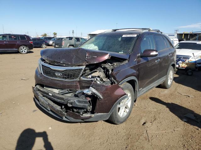 KIA SORENTO 2014 5xyktda79eg462142