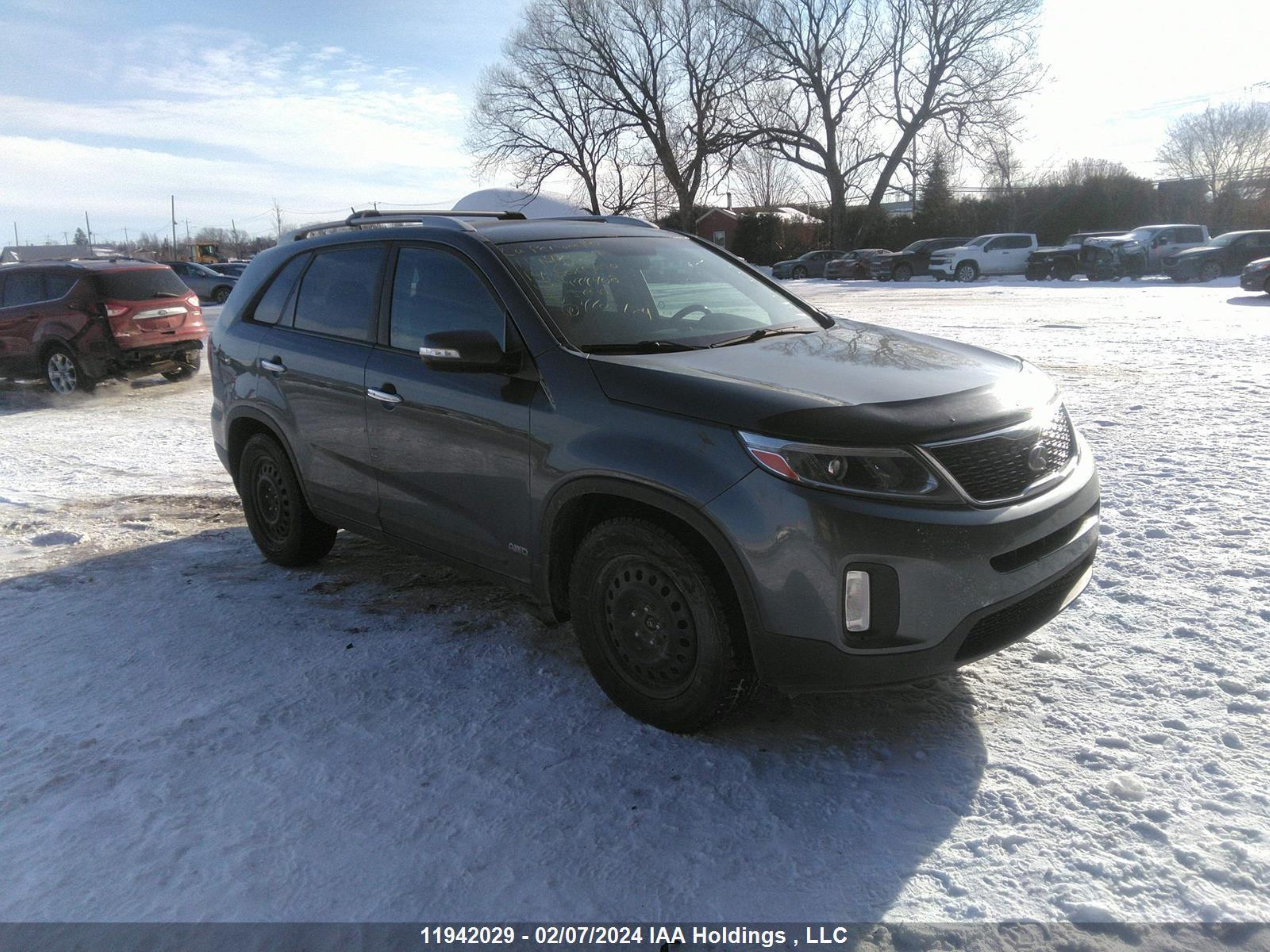 KIA SORENTO 2014 5xyktda79eg477708