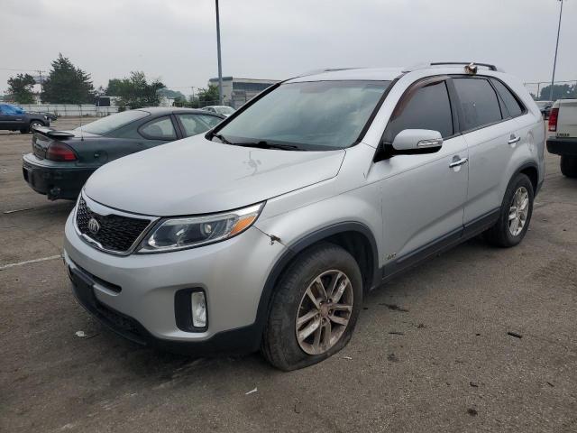 KIA SORENTO LX 2014 5xyktda79eg482133