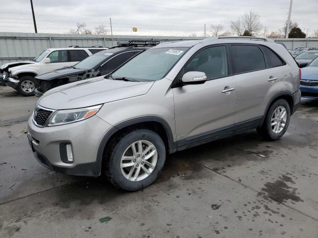 KIA SORENTO LX 2014 5xyktda79eg530035