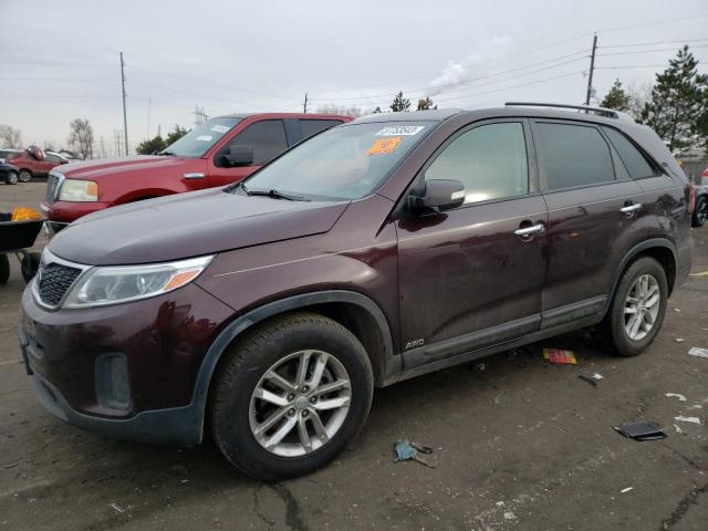 KIA SORENTO LX 2015 5xyktda79fg583769