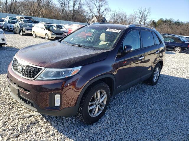 KIA SORENTO LX 2015 5xyktda79fg602899