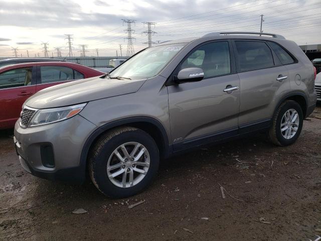 KIA SORENTO LX 2015 5xyktda79fg657627