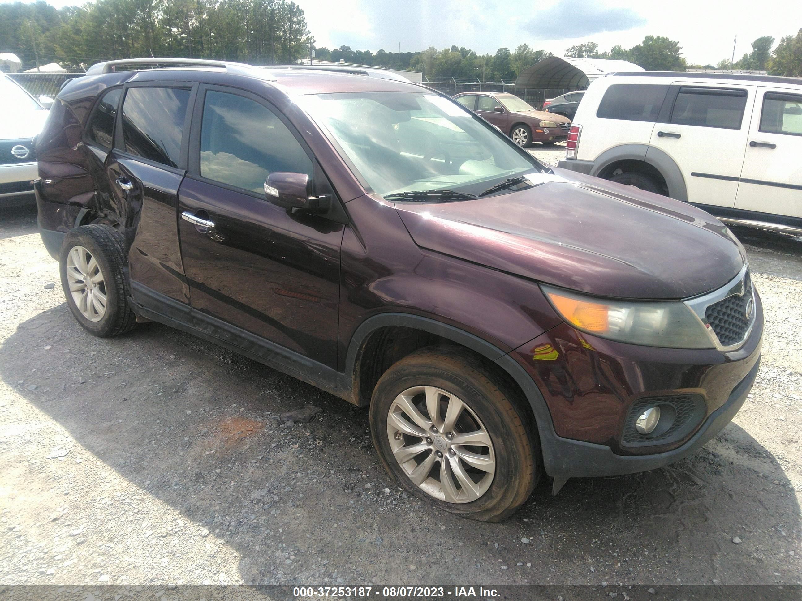 KIA SORENTO 2011 5xyku3a10bg003564