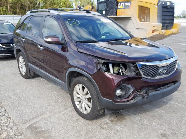 KIA SORENTO EX 2011 5xyku3a10bg088745