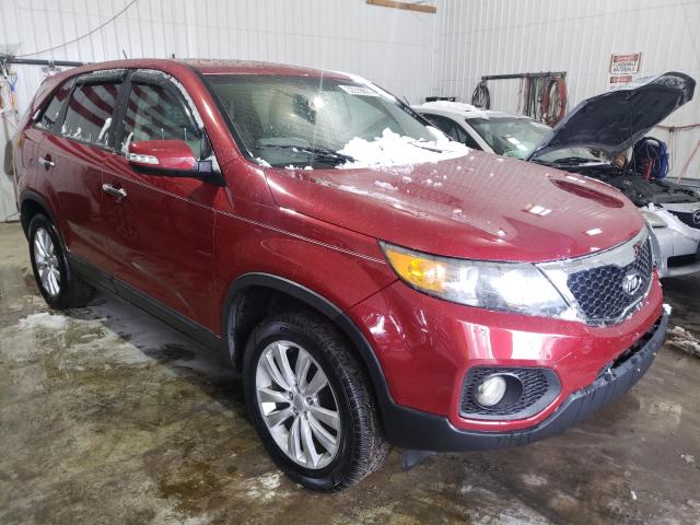 KIA SORENTO EX 2011 5xyku3a13bg010346