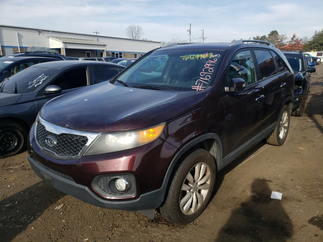 KIA SORENTO 2011 5xyku3a15bg033160