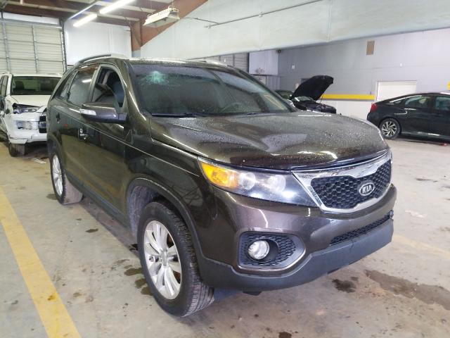 KIA SORENTO EX 2011 5xyku3a17bg167765