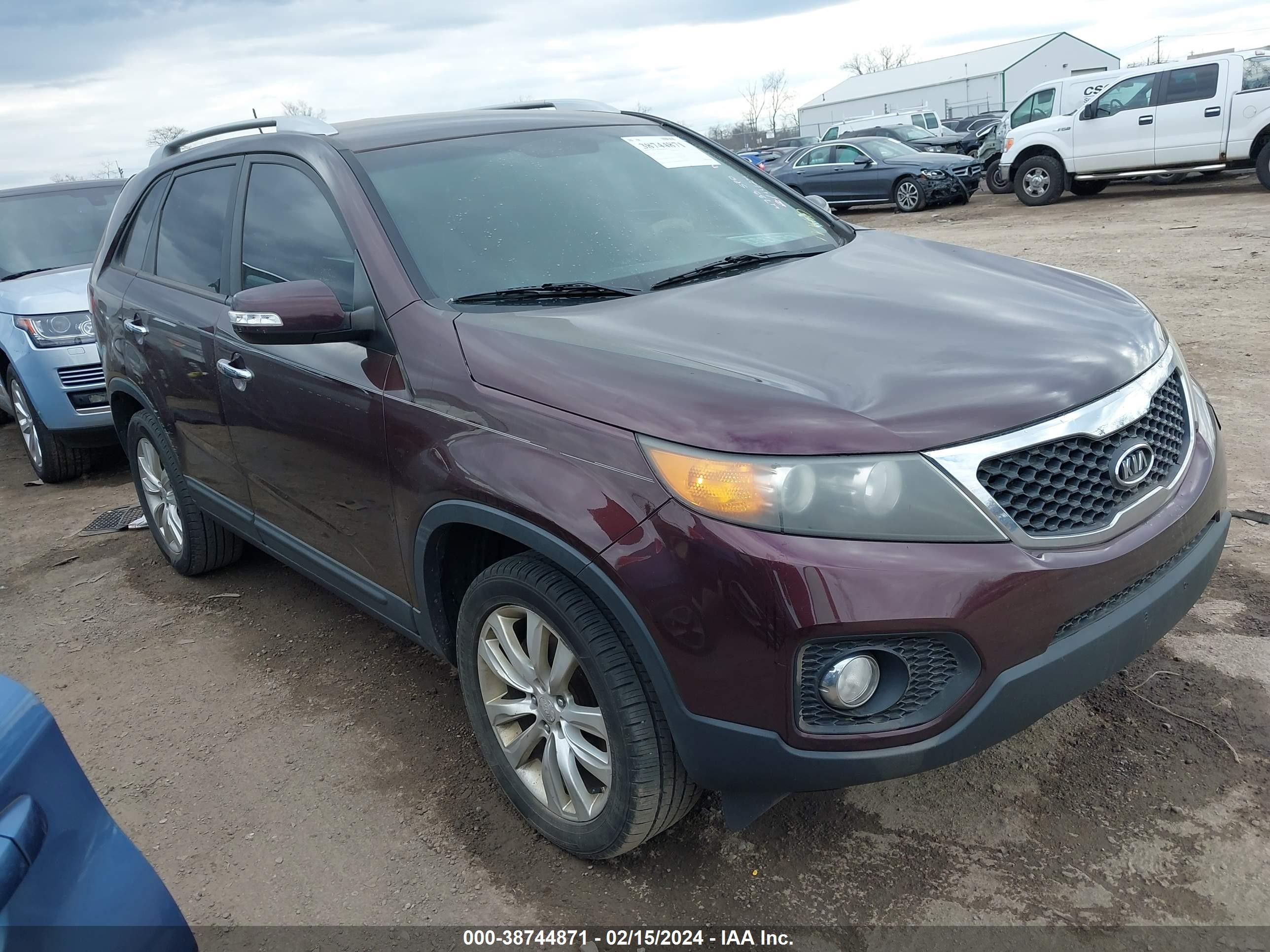 KIA SORENTO 2011 5xyku3a18bg014733