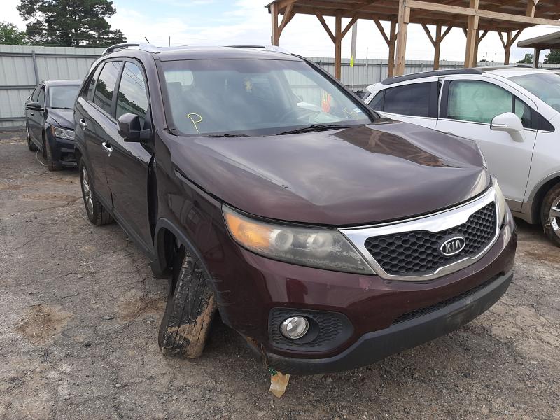 KIA SORENTO EX 2011 5xyku4a10bg057436