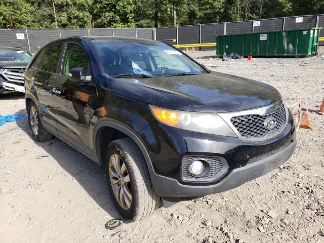 KIA SORENTO EX 2011 5xyku4a15bg016834