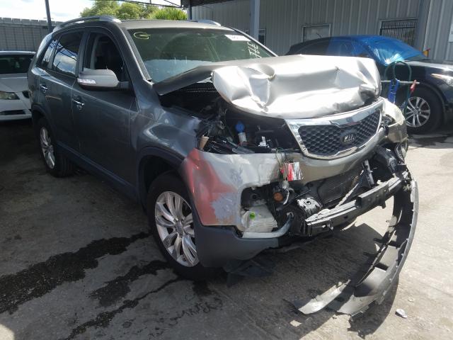 KIA SORENTO EX 2011 5xyku4a15bg022231