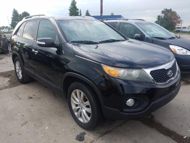 KIA SORENTO EX 2011 5xyku4a15bg064074