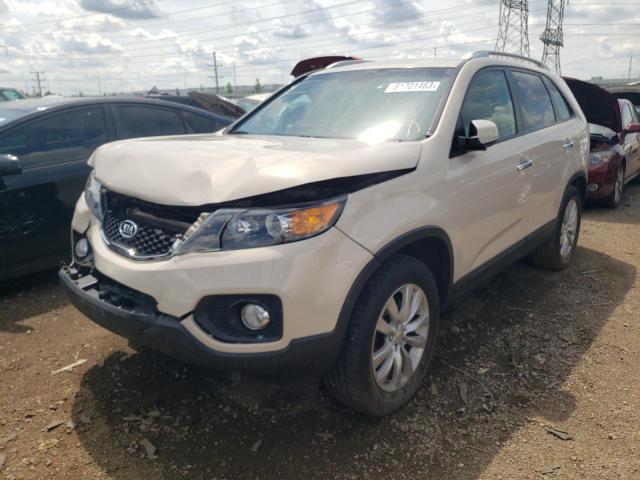 KIA SORENTO EX 2011 5xyku4a18bg029299