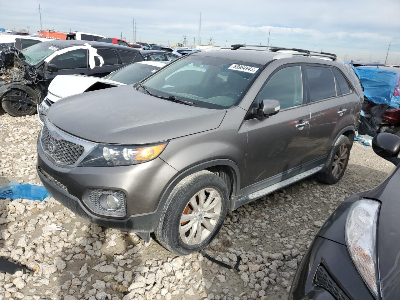 KIA SORENTO 2011 5xyku4a18bg179154