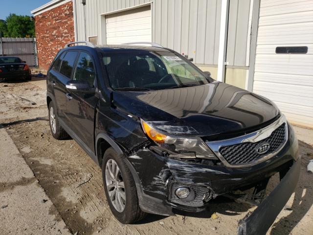 KIA SORENTO EX 2011 5xyku4a20bg075590