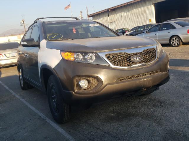 KIA SORENTO EX 2011 5xyku4a21bg031923