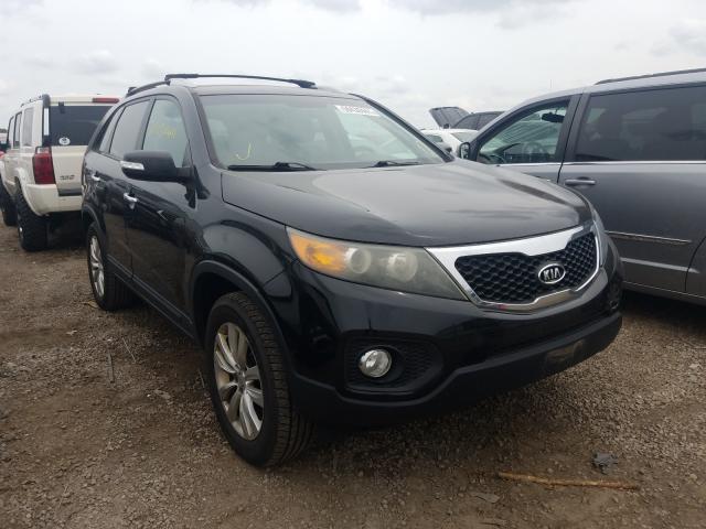 KIA SORENTO EX 2011 5xyku4a22bg116821