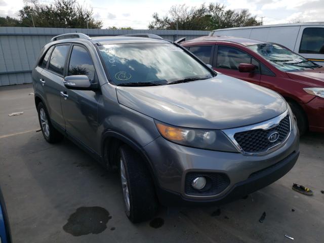 KIA SORENTO EX 2011 5xyku4a23bg004447