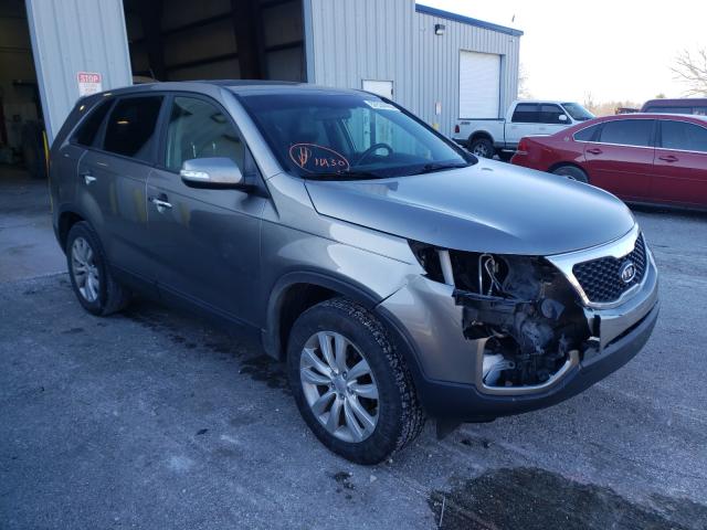 KIA SORENTO EX 2011 5xyku4a23bg005887