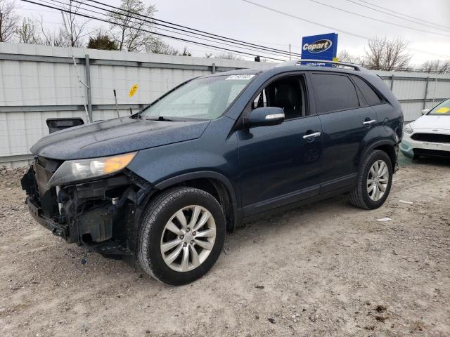 KIA SORENTO EX 2011 5xyku4a23bg034483