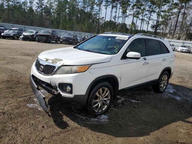 KIA SORENTO EX 2011 5xyku4a23bg035293