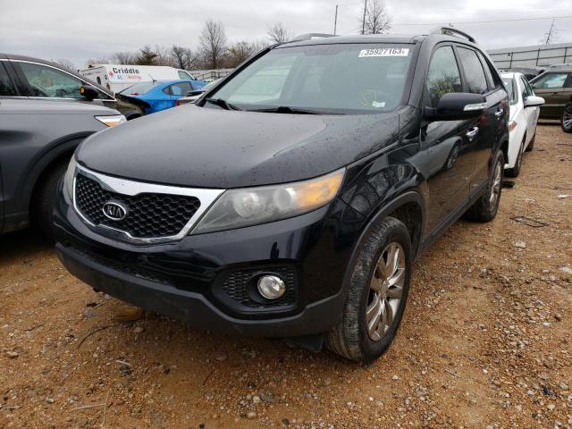 KIA SORENTO EX 2011 5xyku4a23bg042597