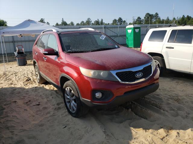 KIA SORENTO EX 2011 5xyku4a23bg055043