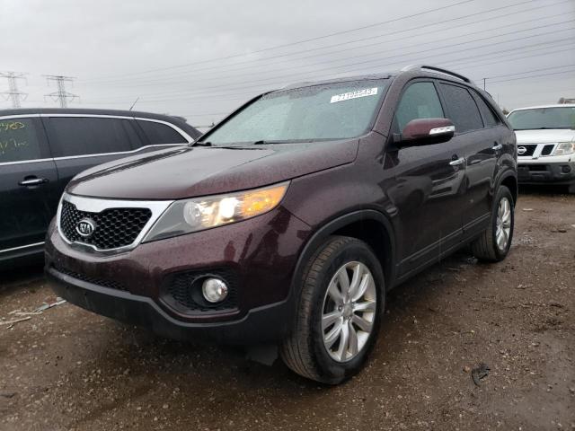 KIA SORENTO EX 2011 5xyku4a23bg181581