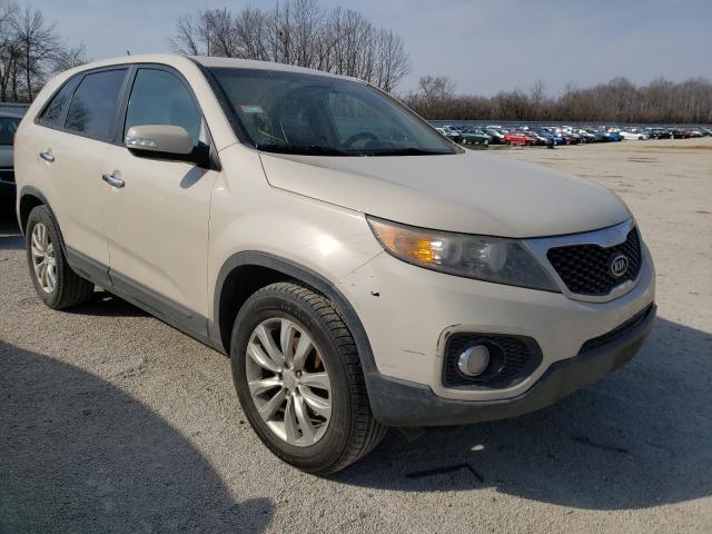 KIA SORENTO EX 2011 5xyku4a24bg005025