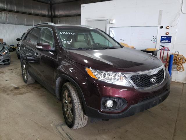 KIA SORENTO EX 2011 5xyku4a24bg071560