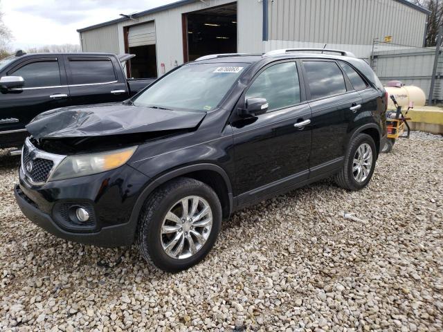 KIA SORENTO EX 2011 5xyku4a24bg072241