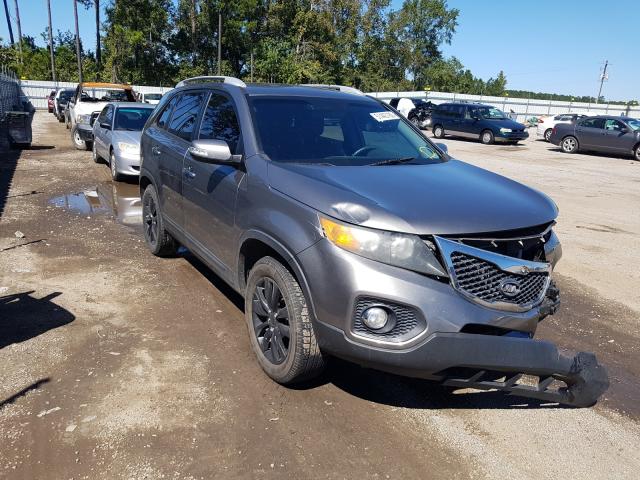 KIA SORENTO EX 2011 5xyku4a24bg087113