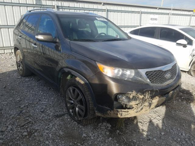 KIA SORENTO EX 2011 5xyku4a24bg140943