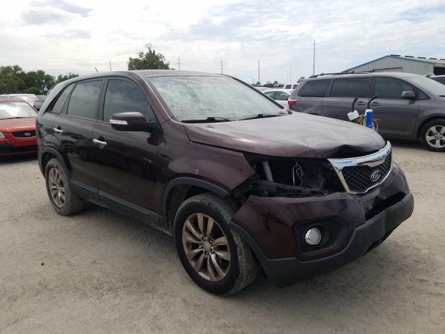 KIA SORENTO EX 2011 5xyku4a25bg028989