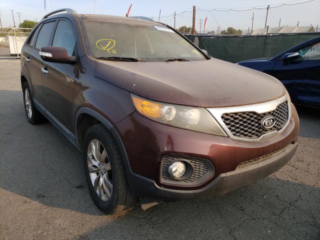 KIA SORENTO EX 2011 5xyku4a25bg034372