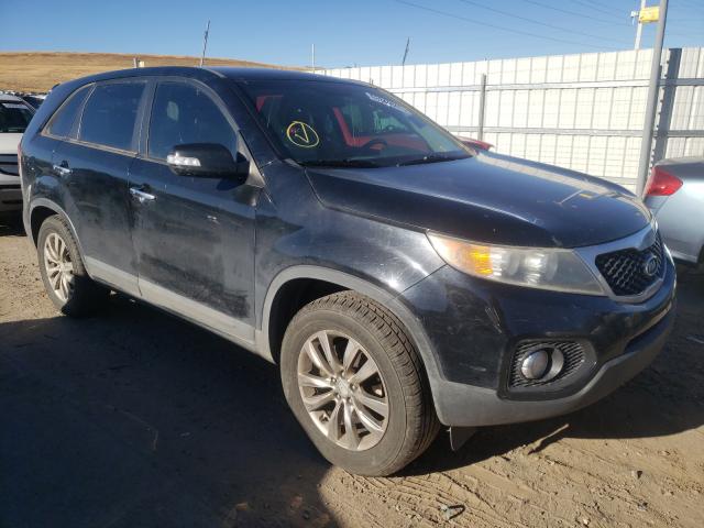 KIA SORENTO EX 2011 5xyku4a26bg017841